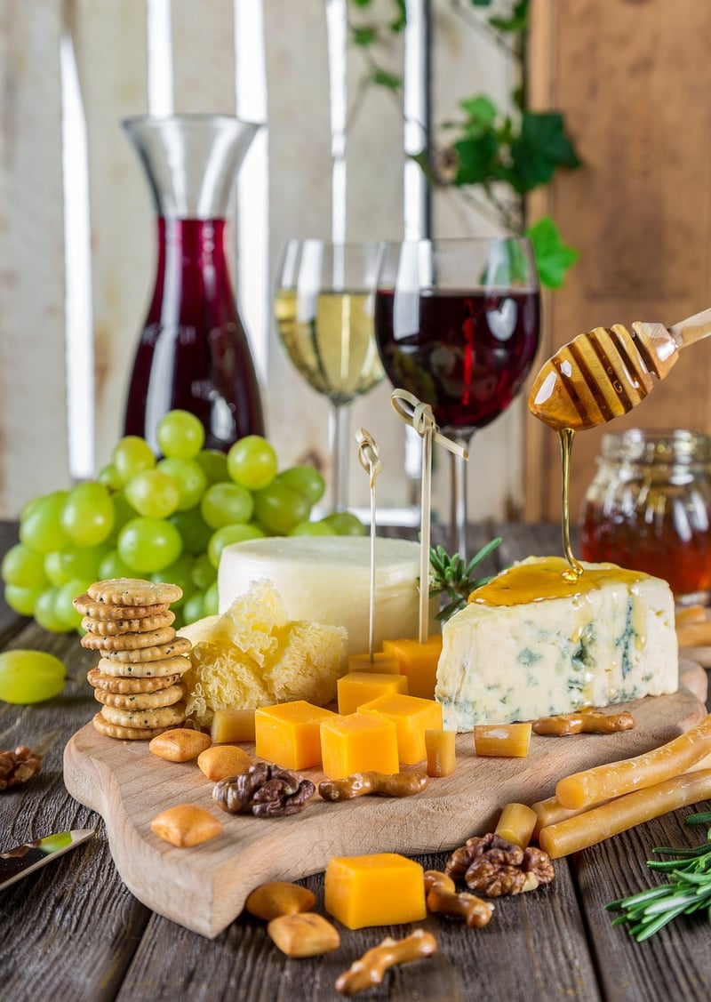 Cheese and Wine in Paris, France