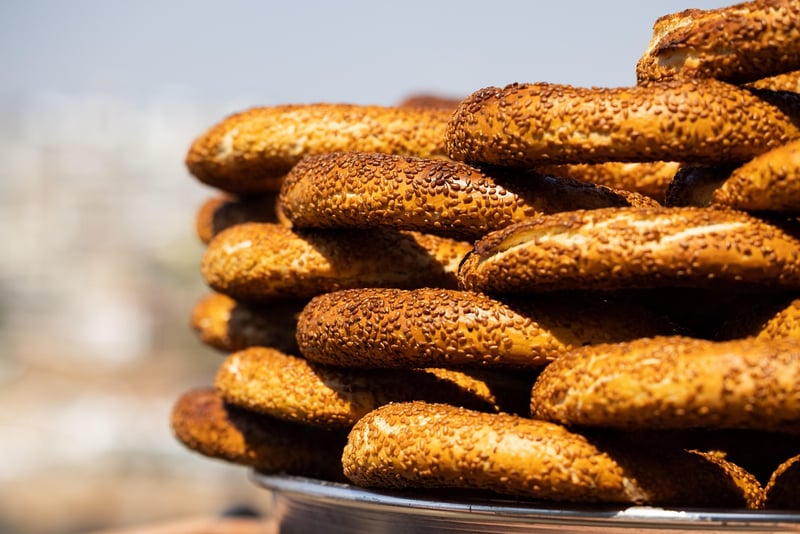 Simit in Istanbul, Turkey